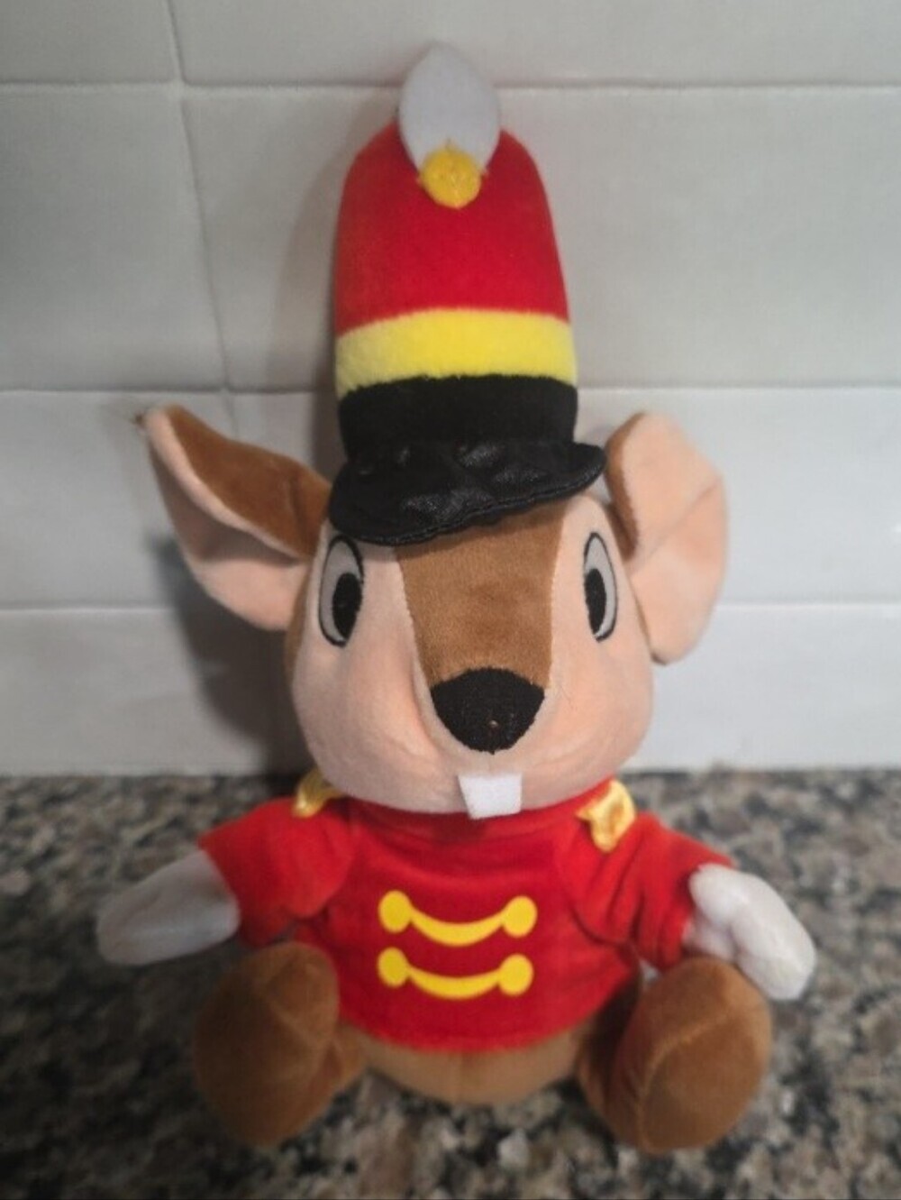Vintage Disney Parks Dumbo Timoty Mouse Plush Stuffed Animal